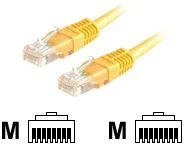 Roline Patchcord UTP 5e. geltona 5.0m (21.15.0562)