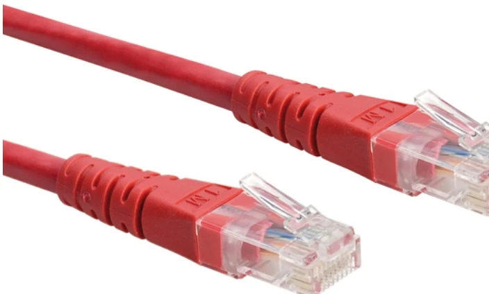 Roline Patchcord - RJ-45- 2 m - UTP - CAT 6 - raudona (21.15.1541)