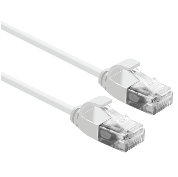 Roline ROLINE UTP PatchCord Cat6a. LSOH plonas. Balta 3,0m