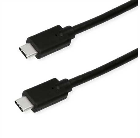 Kabelis USB Roline USB-C - USB-C 2 m Juodas (11.44.9073)
