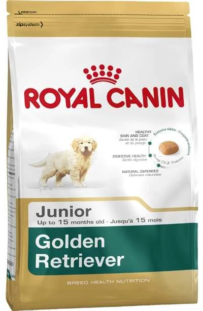 Royal Canin Golden Retriever Puppy sausas maistas auksaspalvių retriverių veislės šuniukams, 12 kg
