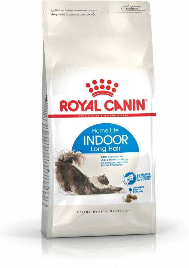Royal Canin Home Life Indoor ilgaplaukiams, suaugusiems, 10 kg
