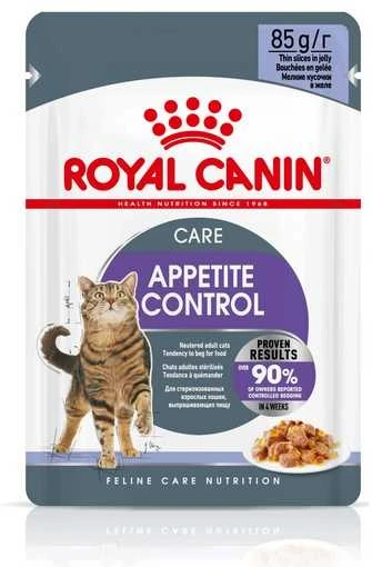 ROYAL CANIN FCN Appetite Control gelei – natvoer voor volwassen katten – 12x85g