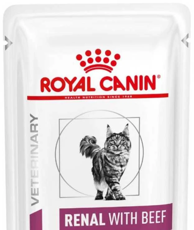 Royal Canin RC VD Cat Renal jautiena 85g konservuotas pašaras katėms