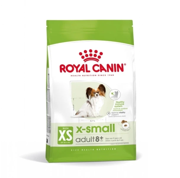 Royal Canin X-Small Adult 8+ sausas pašaras šunims - 3kg