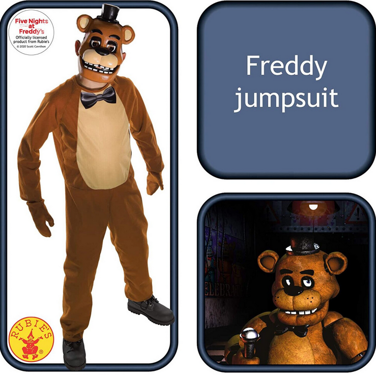 Rubies,Freddy Vaikiškas Fredžio kostiumas iš Rubie's Five Nights at Freddy's
