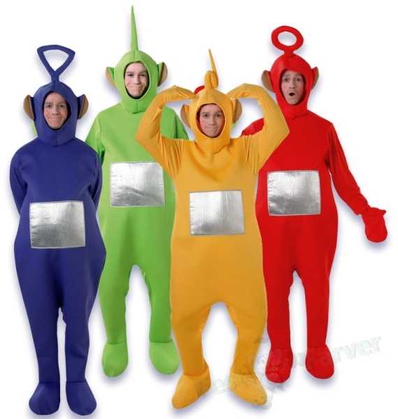 Rubies,Teletubbies Rubiai – Teletabių kostiumas – Dipsy (880866)