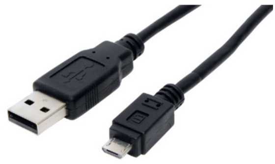 Goobay Verschiedene Helos USB 2.0 laidas USB-A kištukas/USB-B mikro kištukas 1,0 m