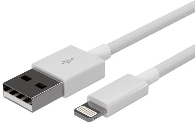 Shiverpeaks USB kabelis įkrovimui ir sinchronizavimui USB-A į 8-pin 2.0 ABS 0,2m