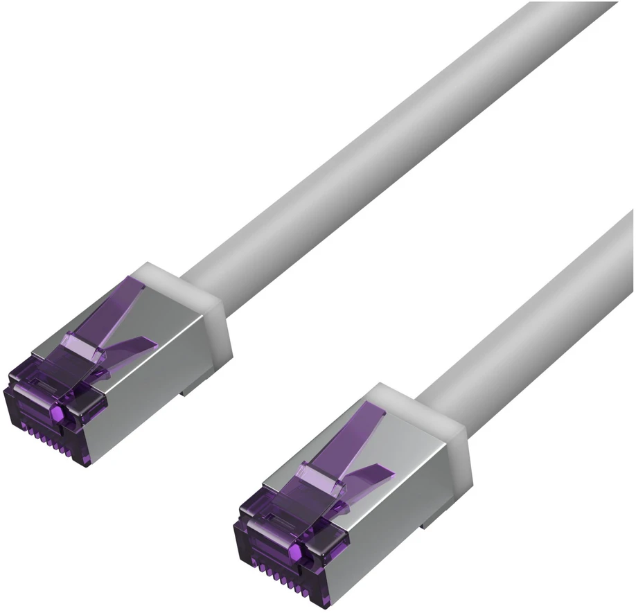 Shiverpeaks Kabelis krosowy Flexline RJ-45, Cat 6a, S/FTP, pilka, 5 m (FL31-28050)