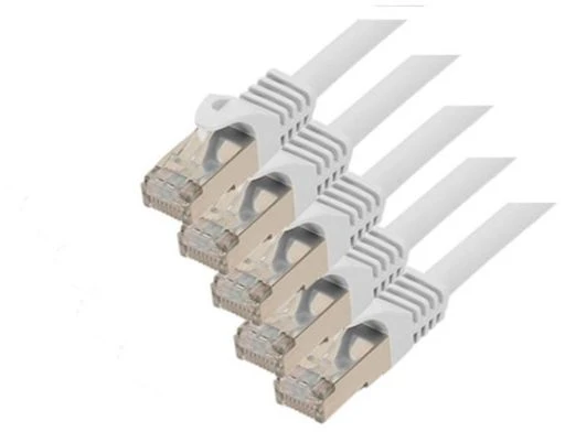 S-Conn S/CONN RJ45-RJ45, m-m, 2m, 2 m, Cat7, S/FTP (S-STP), RJ-45, RJ-45, baltas