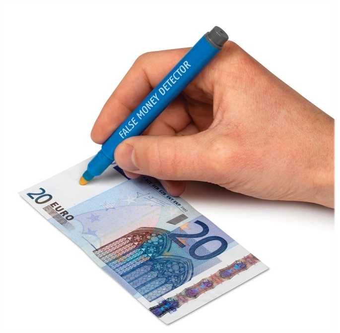 „SafeScan“ padirbtų banknotų žymeklių dėžutė, 20 vnt., urmu