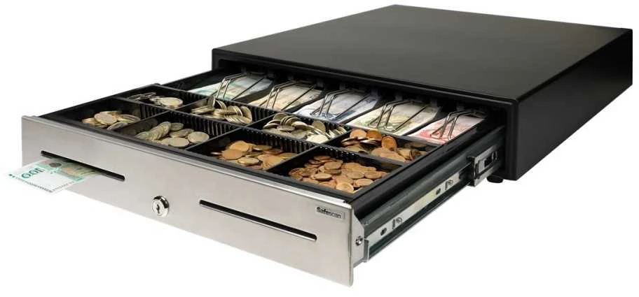 „Safescan HD-4646S Heavy Duty Kassenladen“ 46 x 46,5 x 11,5 cm