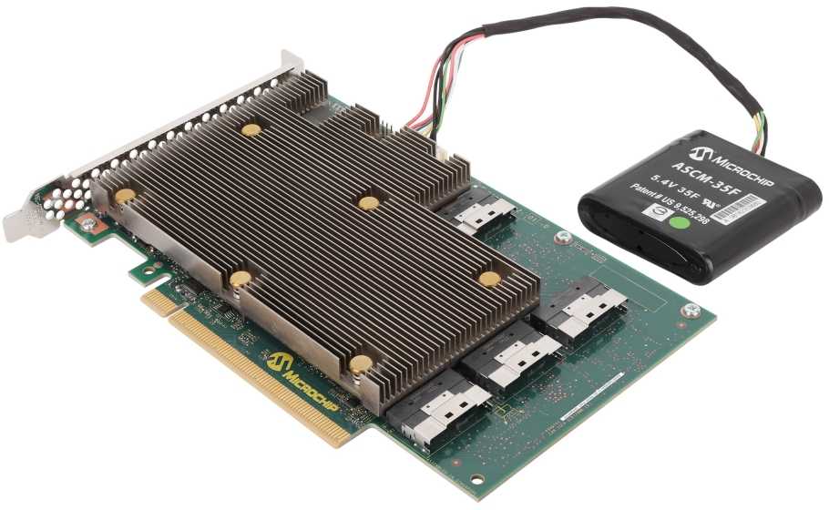 Adaptec Microsemi SMARTRAID ULTRA 3258P-32I /E/SINGLE 4 GB DDR4/3200 MHZ