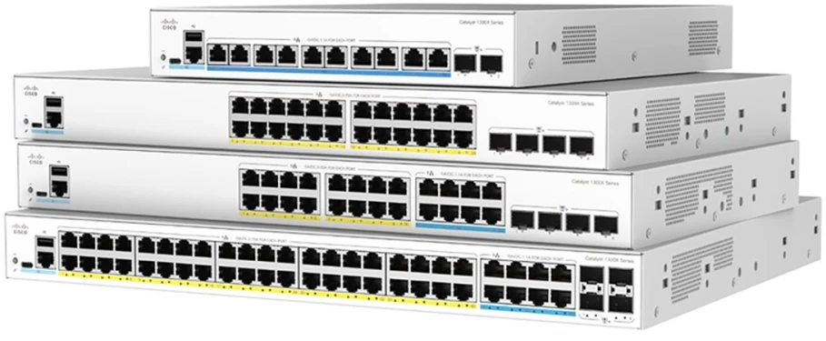 Šakotuvas Komutatorius Cisco C1300X-24T-4X
