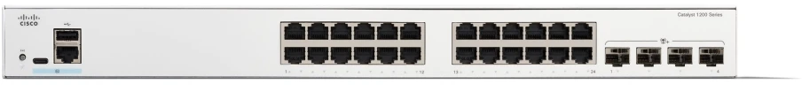 Šakotuvas Switch Cisco Catalyst 1200 (C1200-24T-4X-RF)