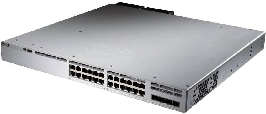 Šakotuvas Cisco 9300L 24P 8MGIG NETWORK - ADVANTAGE 4X10G UPLINK