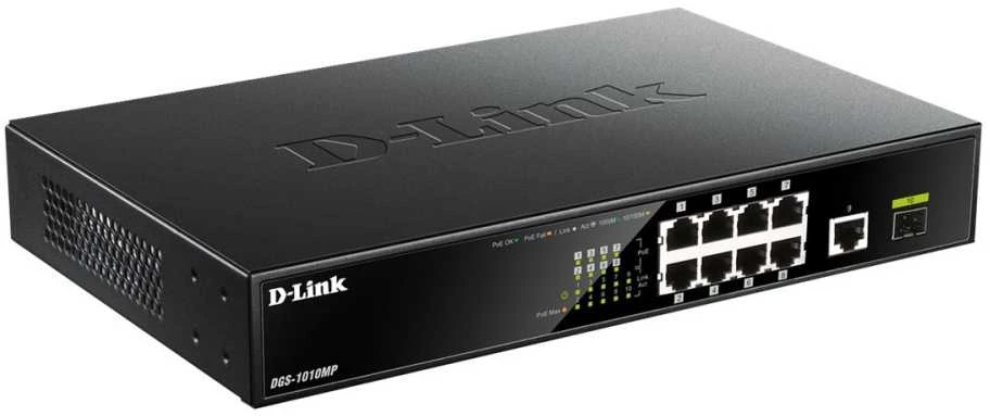 Šakotuvas D-Link DGS-1010MP/E