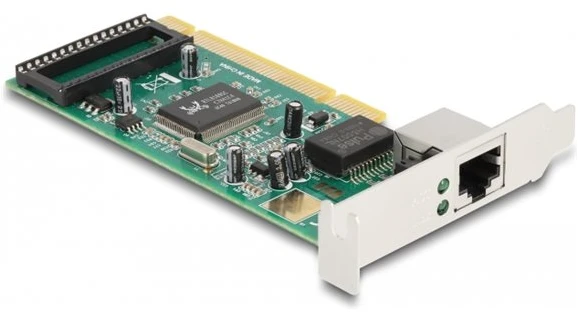 Karta jungiama į tinklą Delock Delock - Netzwerkadapter - PCI Low-Profile - 10/100/1000Base-T(X) x 1