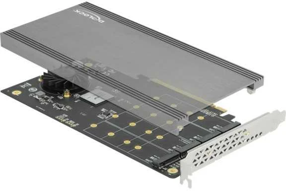 KARTA PCI EXPRESS X16->4X M.2 KEY M NVME DELOCK