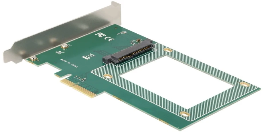 „Delock“ valdiklio PCI Express x4 plokštė su 1 x vidiniu U.2 NVMe SFF-8639