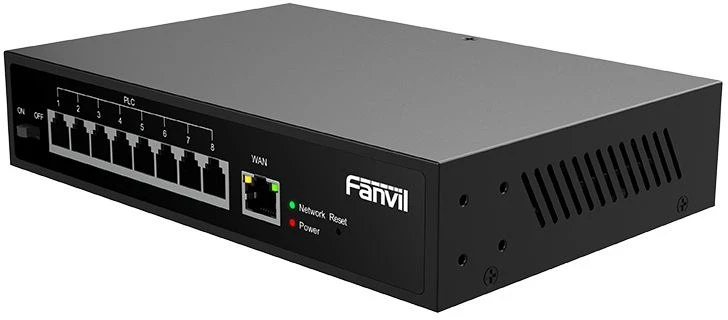 Šakotuvas Fanvil PN8, Nevaldomas, Fast Ethernet (10/100), Montavimas į stelažą