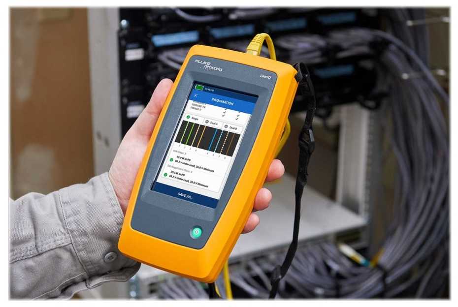 Fluke Networks Fluke LINKIQ TESTER W/ INDUSTRIAL