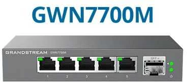 Šakotuvas Grandstream GWN7701M nevaldomas tinklo jungiklis 8 2,5 Gb prievadai / 1 SFP+