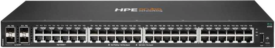 Šakotuvas Hewlett Packard (HP) ANW 6000 48G 4F SW-STOCK - .