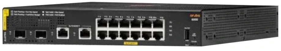 Šakotuvas Hewlett Packard (HP) HPE Aruba 6000 12G CL4 2SFP 139W jungiklis