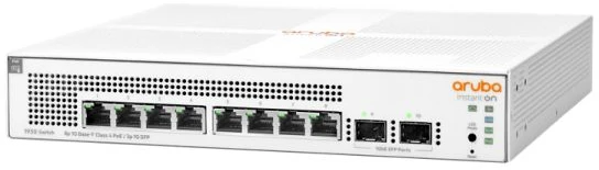 Šakotuvas Hewlett Packard (HP) HPE Aruba Instant On 1930 Switch 8G 2SFP 124W Europe – lokalizacija anglų kalba