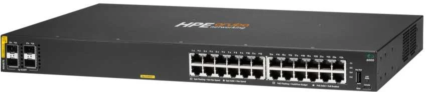 Šakotuvas Hewlett Packard (HP) HPE Aruba Networking 6000 24G Class4 PoE 4SFP 370W R8N87B