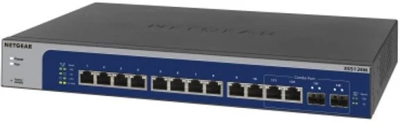 Šakotuvas Komutatorius - „Netgear“ komutatorius XS512EM 12 prievadų 10 Gbps