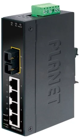 Šakotuvas Planet Technology PLANET ISW-511T, Nevaldomas, L2, Fast Ethernet (10/100), Viso dvišalis, Tvirtinamas prie sienos