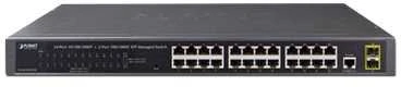 Šakotuvas Switch Planet GS-4210-24T2S (24x 10/100/1000 Mbps)