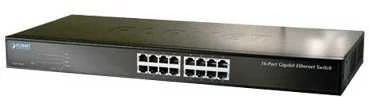 16-prievadų Gigabitinis interneto tinklo šakotuvas Planet GSW-1601