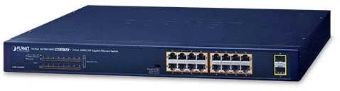 Šakotuvas Planeta 16-Port 10/100/1000T 802.3at