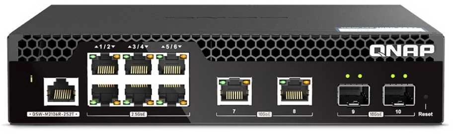 Šakotuvas QNAP QSW-M2106R-2S2T