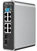Šakotuvas Ruijie Networks RG-NIS2100 Managed L2 Gigabit Ethernet (10/100/1000) Power over Ethernet (PoE) Juodas, Nerūdijantis plienas