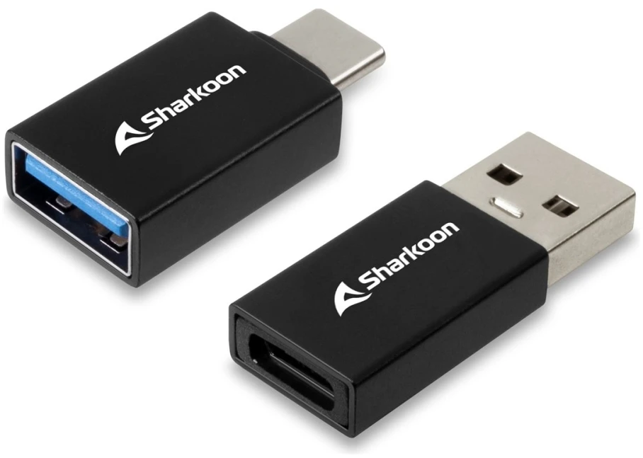 Sharkoon OFFICEPAL USB-C 2 ADAPTERIAI / 1X USB A IKI C 1X USB C TO A