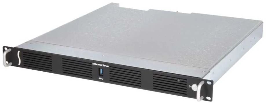Sonnet xMac mini serveris su vienu viso ilgio ir vienu pusės ilgio lizdu, „Thunderbolt 3“ leidimas