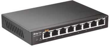 Šakotuvas DrayTek VigorSwitch G-1080 8 prievadų