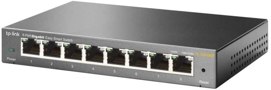 Šakotuvas Komutatorius TP-Link / TL-SG108E