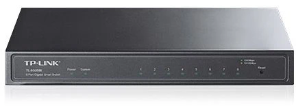 Šakotuvas TP-Link 8 prievadų gigabitinis išmanusis komutatorius – stalinis plieno korpusas