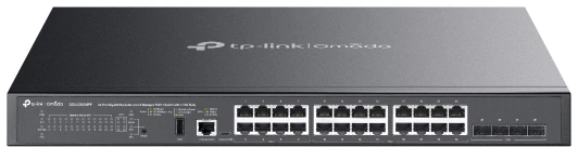 Šakotuvas TP-Link 24-PORT 1G L3 POE++ SWITCH - LITE MANAGED WITH 4 10G SLOTS