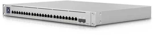 Šakotuvas Ubiquiti | Switch Enterprise 24 PoE | USW-Enterprise-24-PoE | Tvarkoma L3 | Montuojamas ant stovo | Gigabit Ethernet (vario) jungtys kiekis 12x10/100/1000 Mbps + 12x100/1000/2500 Mbps | SFP jungtys kiekis 0 | SFP+ jungtys kiekis 2 | PoE+ jungtys kiekis 24 | Maitinimo tipas AC/DC, Vidinis, 550W