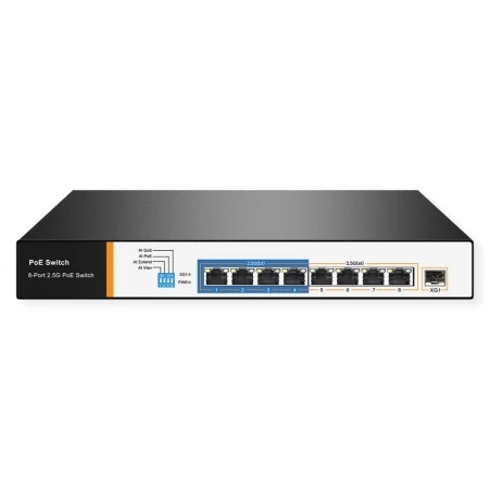 Šakotuvas Value Perjungiklis 2.5 Gigabit Ethernet, 8 prievadų uplink (SFP+)