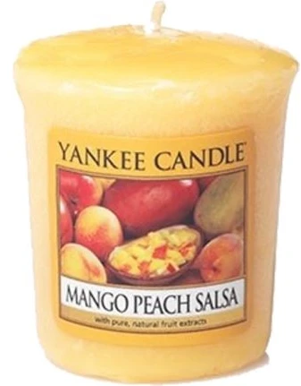 Yankee Candle Mango Peach Salsa Scented Candle kvapioji žvakė, 49 g