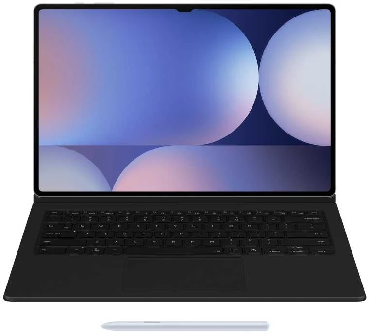 Klaviatūra Samsung EF-DX925, Nordic, Touchpad, Samsung, Galaxy Tab S10 Ultra, Galaxy Tab S9 Ultra, Juodas, Magnetic