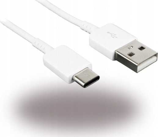 Kabelis USB Samsung USB-A - USB-C 1.2 m Baltas (Charge & Sync USB-C 1.2m Baltas)